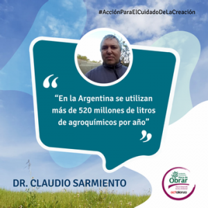 “En la Argentina se utilizan más de 520 millones de litros de agroquímicos por año”