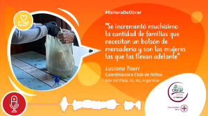 Aumentaron las familias que necesitan un bolsón y son las mujeres las que las llevan adelante