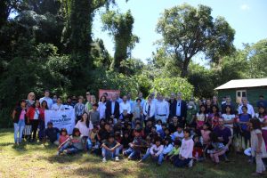 Embajadores y embajadoras de la Unión Europea visitaron la comunidad indígena Takuapí en Misiones