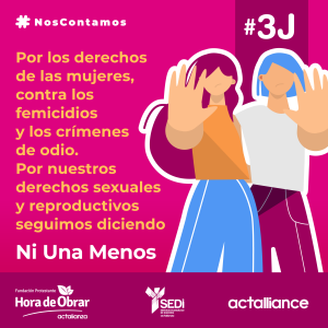 1 femicidio cada 24 horas en Argentina: seguimos diciendo Ni Una Menos